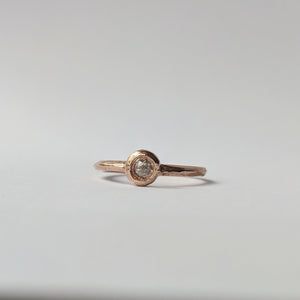Mei rosecut diamond ring, rose gold