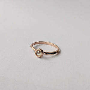 Mei rosecut diamond ring, rose gold
