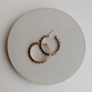 Spiked hoops