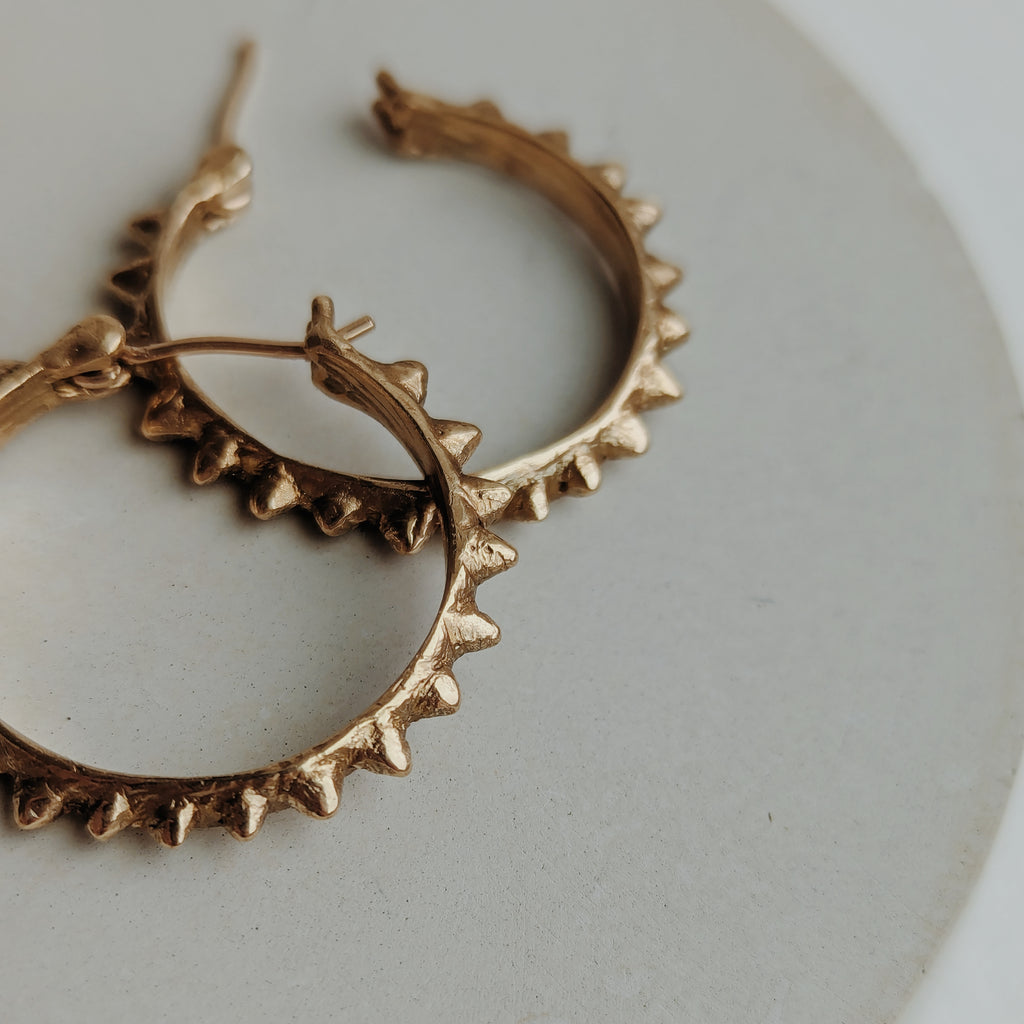 Spiked hoops